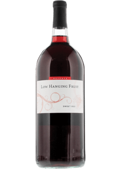 very sweet red wine list