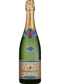 Cremant de Bourgogne Extra Dry Sparkling Wine Champagne | Champagne & Sparkling Wine by Louis Bouillot | 750ml | Burgundy