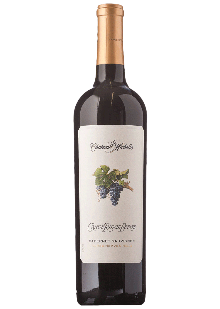 Chateau Ste Michelle Cabernet Sauvignon Canoe Ridge, 2015 Red Wine | 750ml | Washington | Barrel Score 90 Points at Total Wine