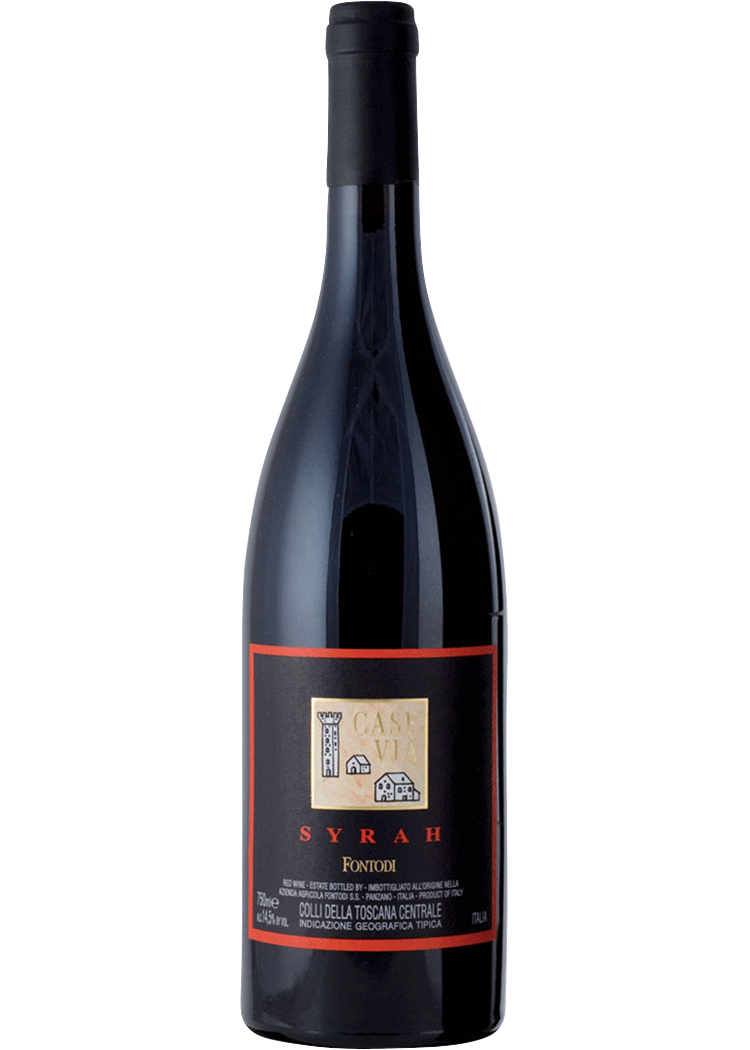 Fontodi Casa Via Syrah, 2013 Syrah/Shiraz Red Wine | 750ml | Tuscany | Barrel Score 95 Points at Total Wine