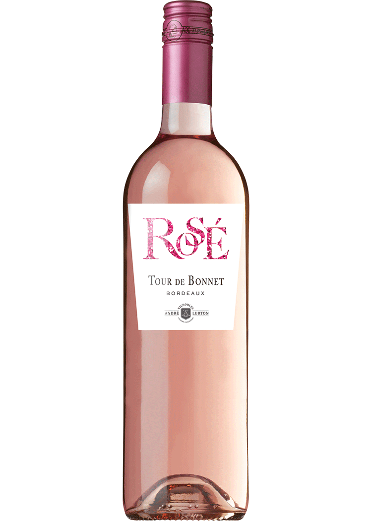 Rose, 2019 Rose Blend & Blush Wine by Chateau Tour de Bonnet | 750ml | Bordeaux at Total Wine
