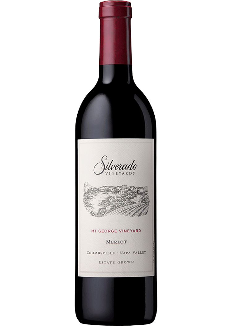 Silverado Merlot Mt George Vineyard, 2016 Red Wine | 750ml | Napa Valley | Barrel Score 91+ Points at Total Wine