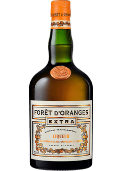 Foret D'Oranges Orange Cognac Liqueur | Citrus & Triple Sec Orange by Foret DOranges | 750ml | France