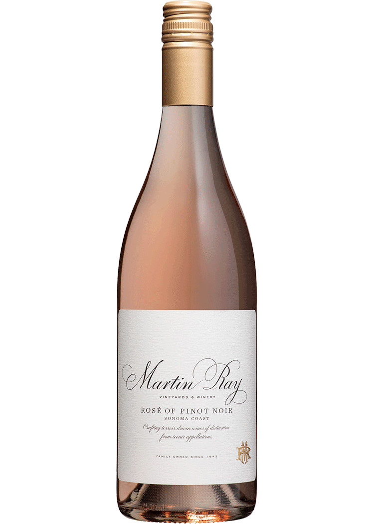 Rose Sonoma, 2020 Pinot Noir Rose & Blush Wine by Martin Ray | 750ml | Sonoma County | Barrel Score 90 Points at Total Wine