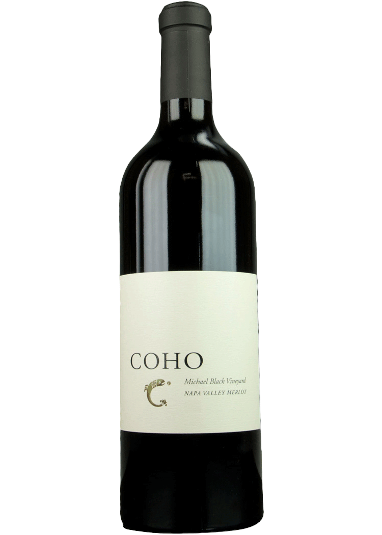 Coho Merlot Michael Black Vineyard, 2014 Red Wine | 750ml | Napa Valley | Barrel Score 91 Points at Total Wine