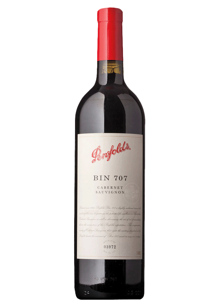 Penfolds Cabernet Bin 707, 2012 Cabernet Sauvignon Red Wine | 750ml | Australia | Barrel Score 98 Points at Total Wine
