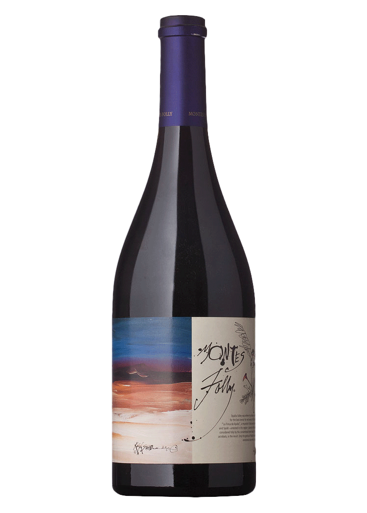 Montes Folly Syrah Santa Cruz, 2011 Syrah/Shiraz Red Wine | 750ml | Colchagua Valley | Barrel Score 97 Points at Total Wine