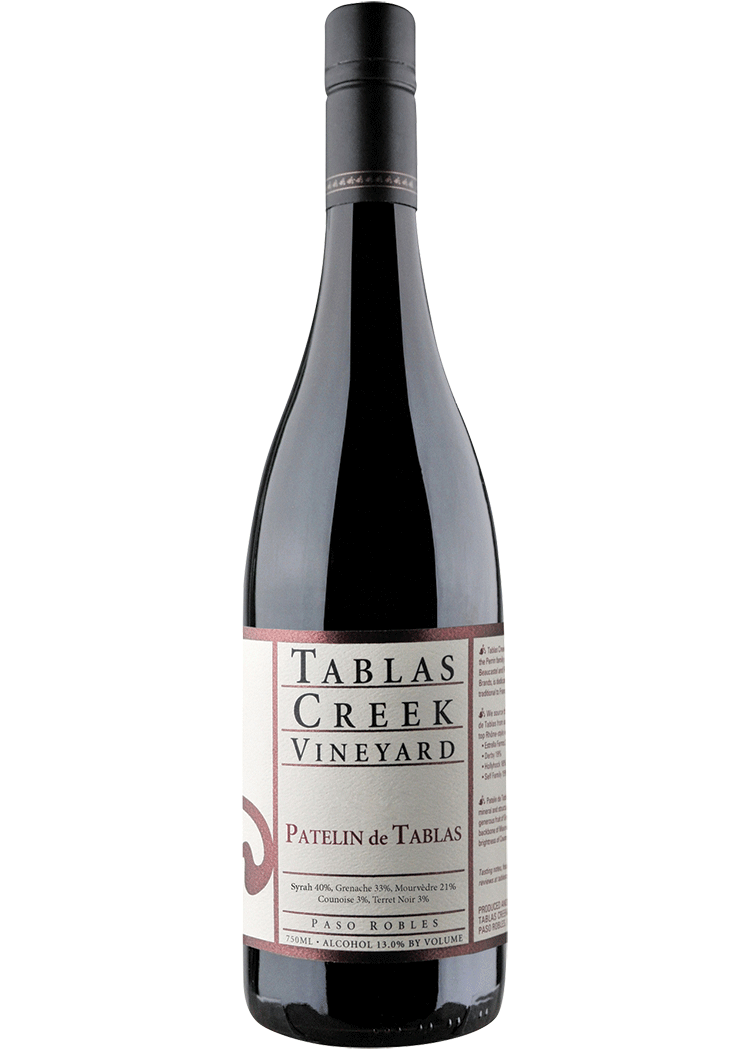 Tablas Creek Patelin de Tablas, 2017 Rhone Blend Red Wine | 750ml | Central Coast | Barrel Score 91 Points at Total Wine