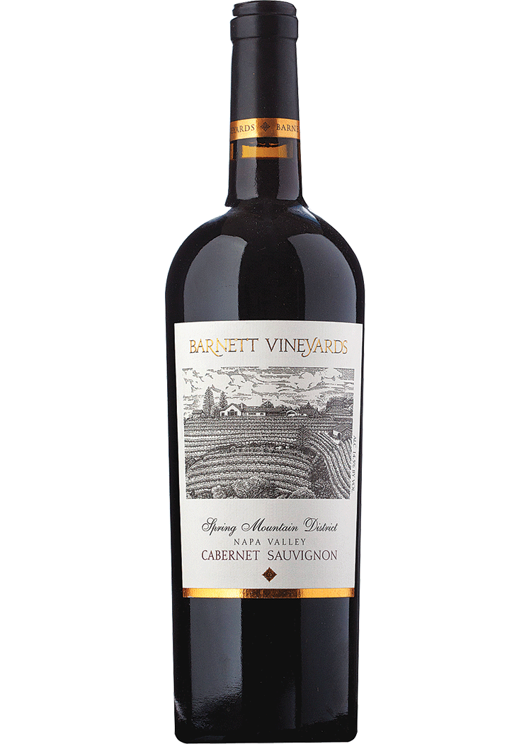 Barnett Cabernet Spring Mountain, 2014 Cabernet Sauvignon Red Wine | 1.5L | Napa Valley | Barrel Score 91 Points at Total Wine