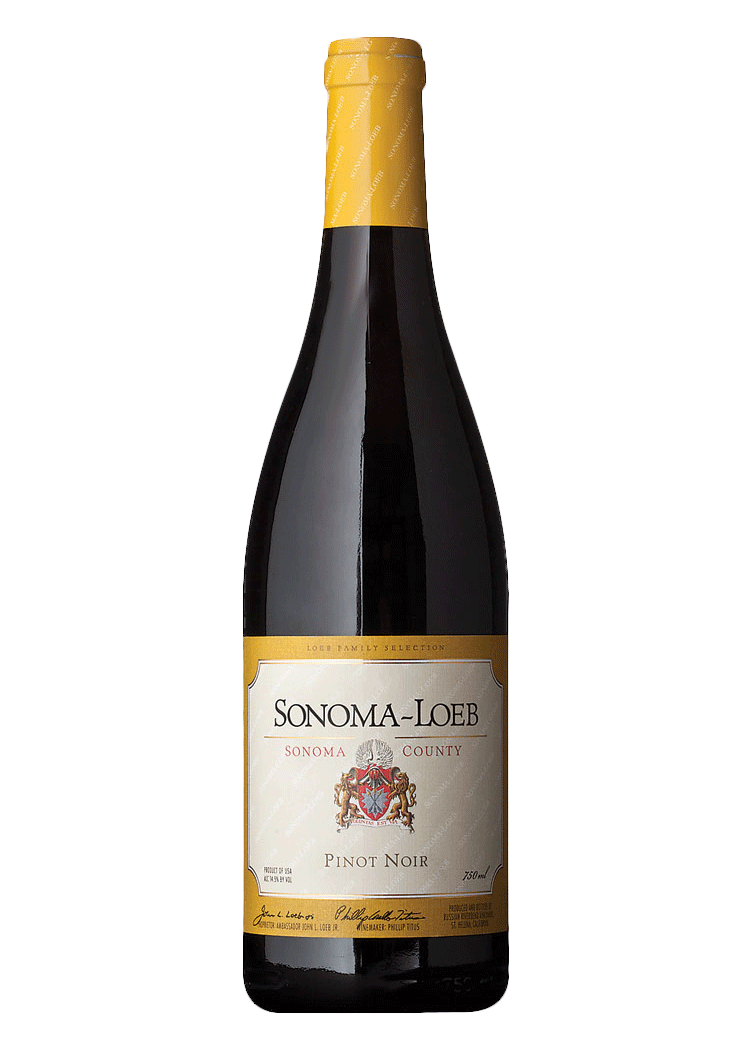 Sonoma Loeb Pinot Noir Sonoma Coast, 2016 Red Wine | 750ml | Sonoma County | Barrel Score 90+ Points at Total Wine