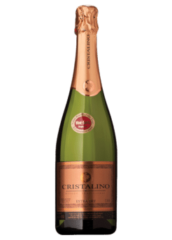 Extra Dry | Champagne & Sparkling Wine by Cristalino | 750ml | Cava