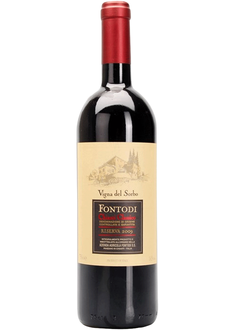 Fontodi Vigna del Sorbo Gran Selezione, 2013 Sangiovese Red Wine | 750ml | Tuscany | Barrel Score 96 Points at Total Wine