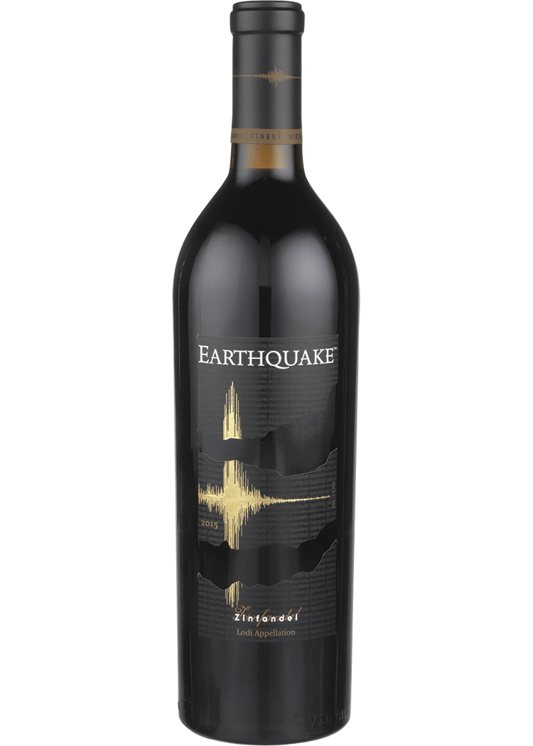 Earthquake Zinfandel, 2017 Red Wine | 750ml | Lodi | Barrel Score 90+ Points at Total Wine