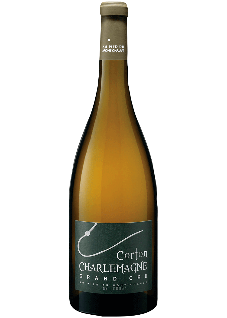 Au Pied du Mont Chauve Corton Charlemagne Grand Cru, 2015 Chardonnay White Wine | 750ml | Burgundy | Barrel Score 94 Points at Total Wine