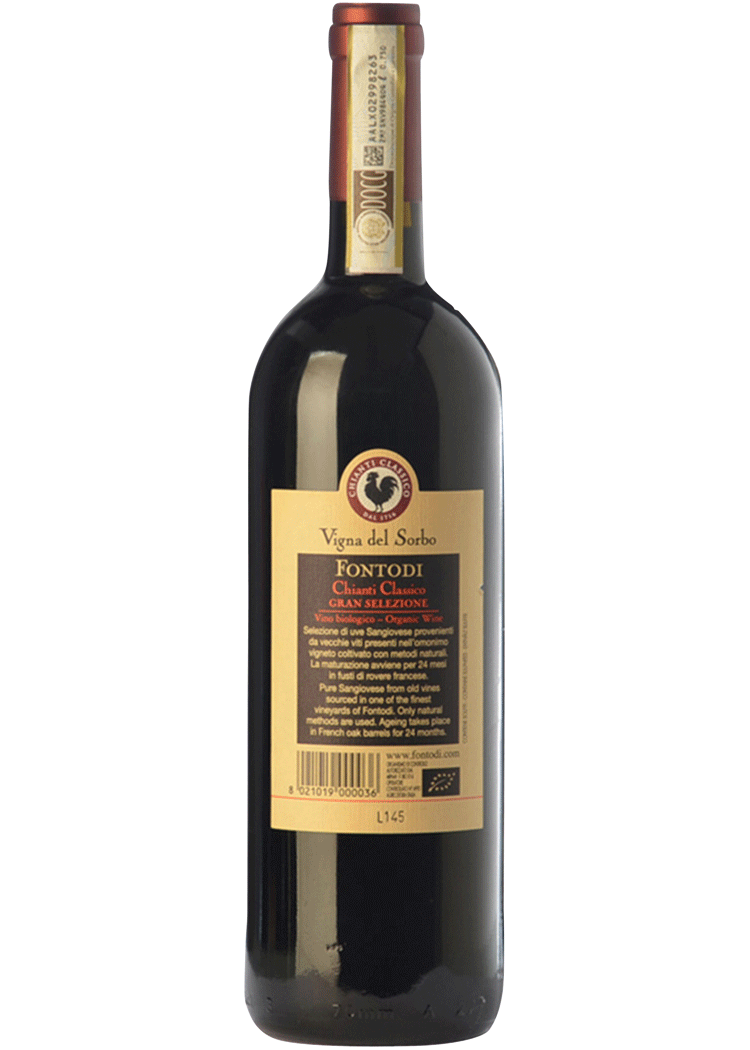 Fontodi Vigna del Sorbo Gran Selezione, 2017 Red Blend Red Wine | 1.5L | Tuscany | Barrel Score 95 Points at Total Wine