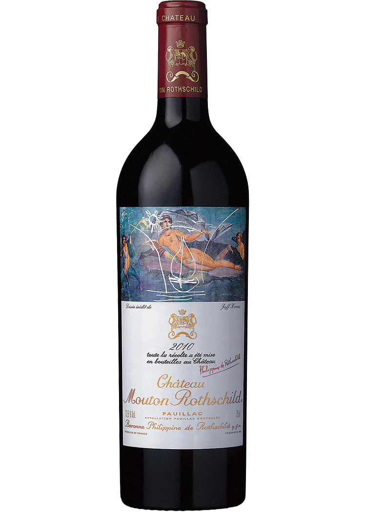 Pauillac, 2010 Blend Red Wine by Chateau Mouton Rothschild | 750ml | Bordeaux | Barrel Score 100 Points at Total Wine