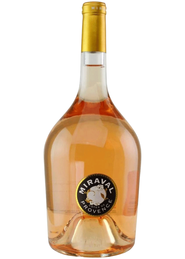Cotes de Provence Rose, 2020 Rose Blend & Blush Wine by Chateau Miraval | 1.5L | France | Barrel Score 91 Points at Total Wine