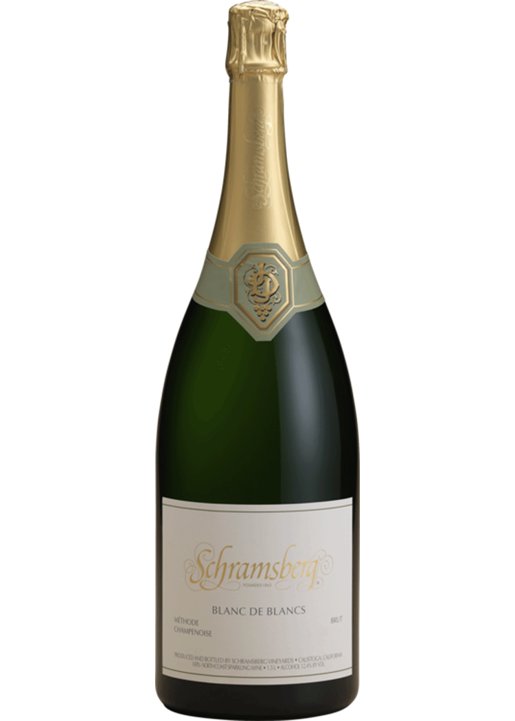 Schramsberg Blanc de Blancs Vintage, 2017 Champagne & Sparkling Wine | 750ml | California | Barrel Score 90+ Points at Total Wine