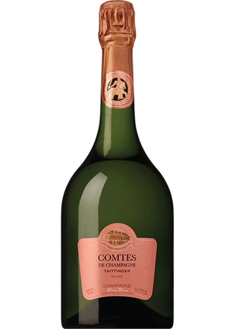Comtes Rose Brut, 2007 & Sparkling Wine Champagne & Sparkling Wine by Taittinger | 750ml | Barrel Score 92+ Points at Total Wine