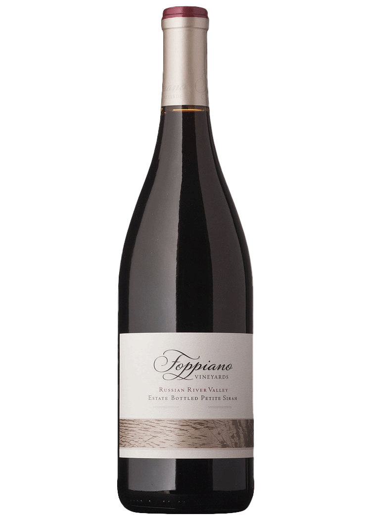 Foppiano Petite Sirah Estate Russian River Valley, 2016 Red Wine | 750ml | Sonoma County | Barrel Score 90+ Points at Total Wine