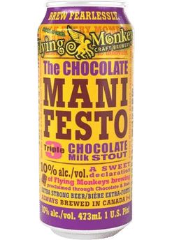 Chocolate Manifesto | Stout by Flying Monkeys | 16oz