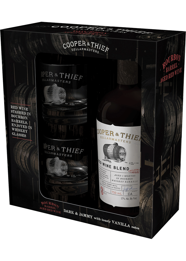 Cooper & Thief Gift w/Two Glasses Total Wine & More
