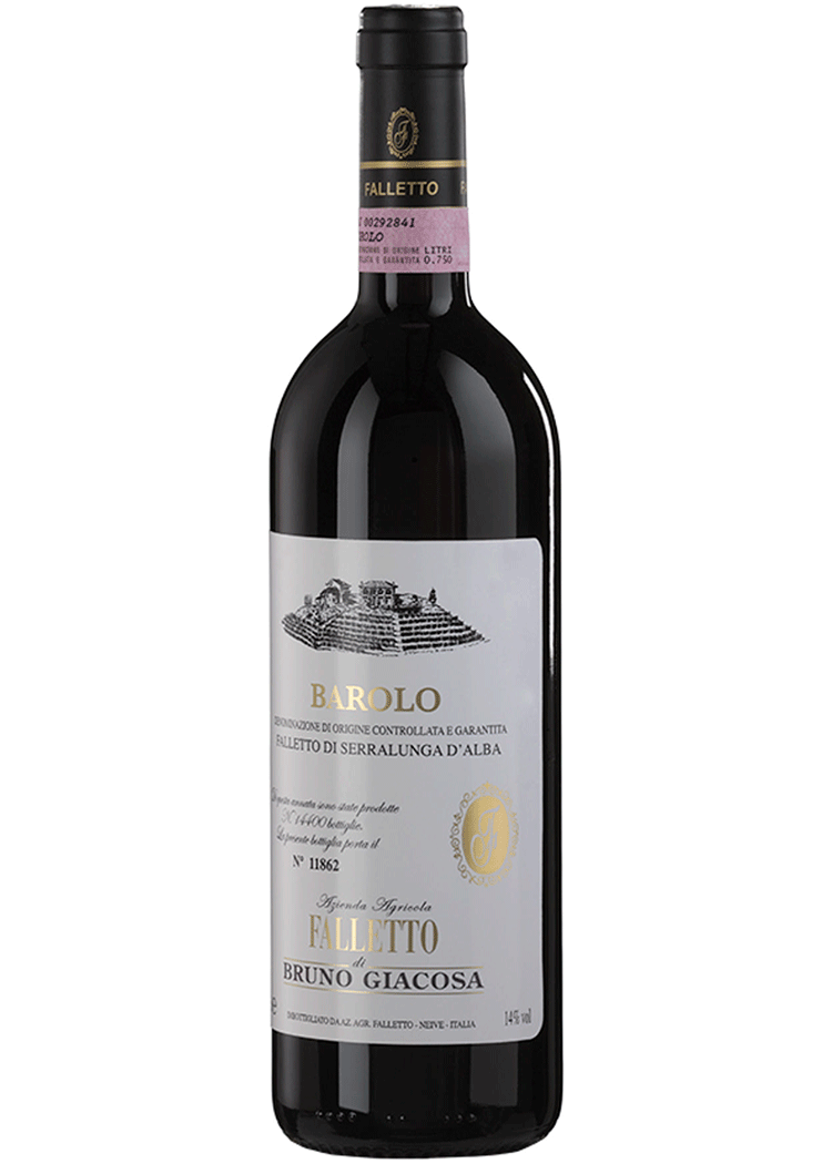 Bruno Giacosa Barolo Falletto, 2016 Nebbiolo Red Wine | 750ml | Piedmont | Barrel Score 90+ Points at Total Wine