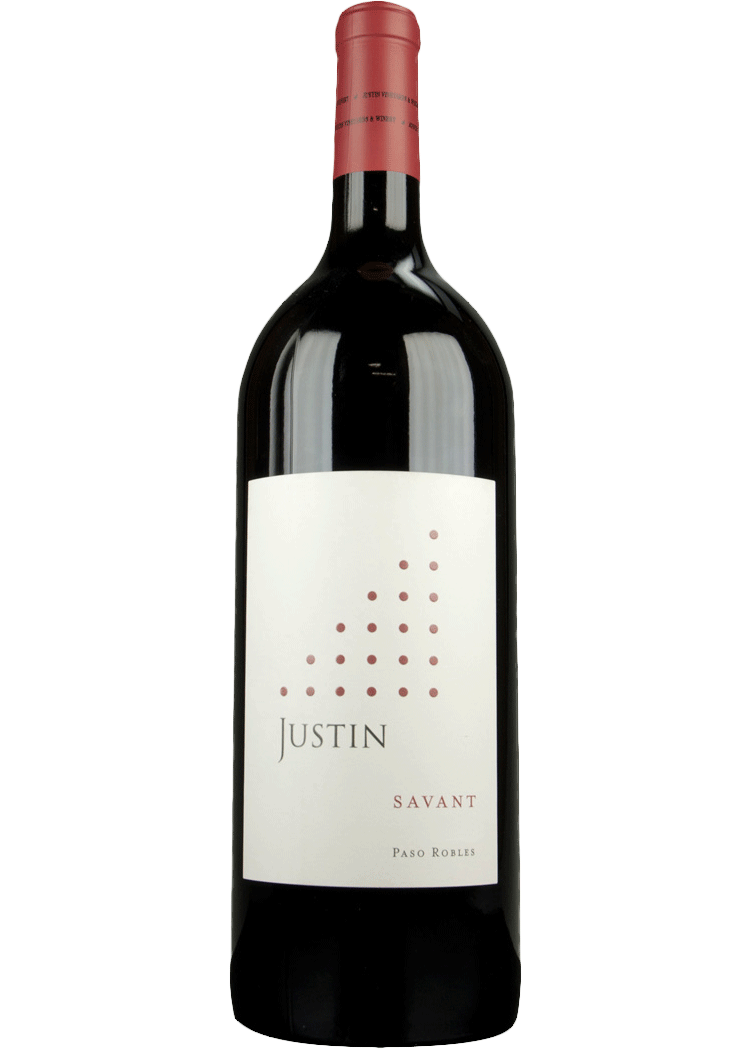 Justin Savant Red Paso Robles, 2014 Red Blend Red Wine | 1.5L | Central Coast | Barrel Score 91+ Points at Total Wine