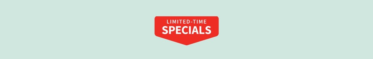 Limited-time Specials