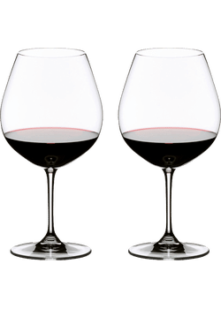 Riedel Vinum Pinot Noir  (Burgundy Red )Wine Glass (Set of 2)