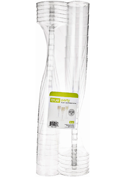 5.5oz Plastic Champagne Flute - 12pk