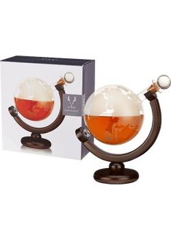 Etched Globe Decanter
