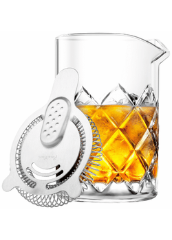 FInal Touch Yarai Mixing Pitcher with Hawthorne Strainer