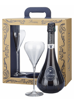 De Venoge Princes Blanc de Noirs gift with 2 glasses