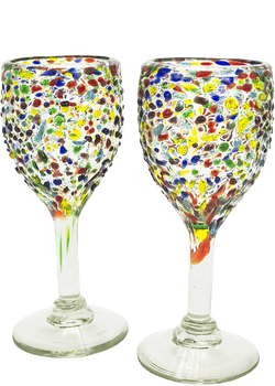 Bambeco Confetti Wine Glass Set