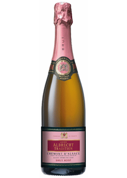 Albrecht Cremant Sparkling Brut Rose Tradition
