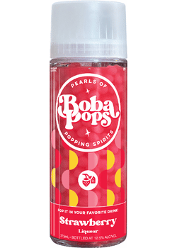 Boba Pops Cocktail Caviar Strawberry