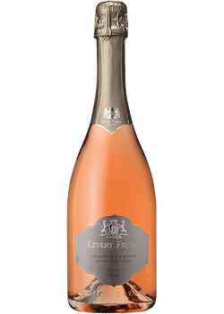Levert Cremant de Bourgogne Rose Sparkling Wine