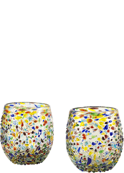 Bambeco Confetti Wine Glass 2pk
