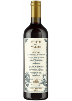 Truth & Valor Cabernet Sauvignon Santa Margarita, 2019