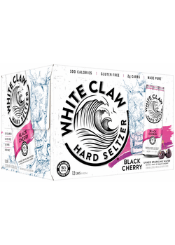 White Claw Hard Seltzer Black Cherry