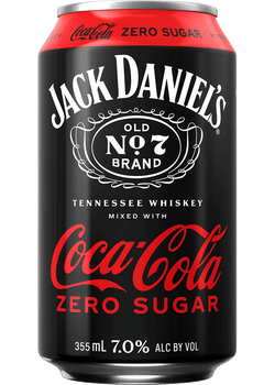Jack Daniels & Coca-Cola Zero Sugar