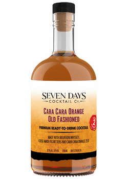 Seven Days Cocktail Co. Cara Cara Orange Old Fashioned