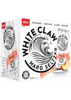White Claw Hard Seltzer Peach