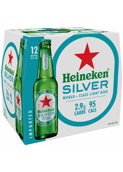 Heineken Silver Import Lager Beer