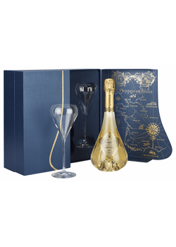De Venoge Louis XV Champagne Gift w 2 Glass, 2014