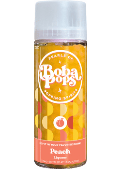 Boba Pops Cocktail Caviar Peach