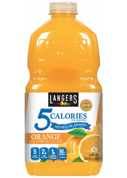 Langer's 5 Cal Orange Juice