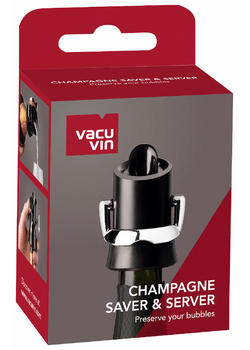 Champagne Saver & Server Black Box