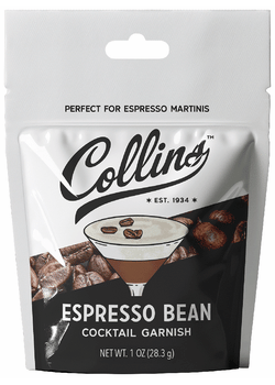 Collins Espresso Bean Cocktail Garnish